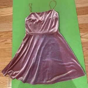 Urban Outfitters Velvet mini dress